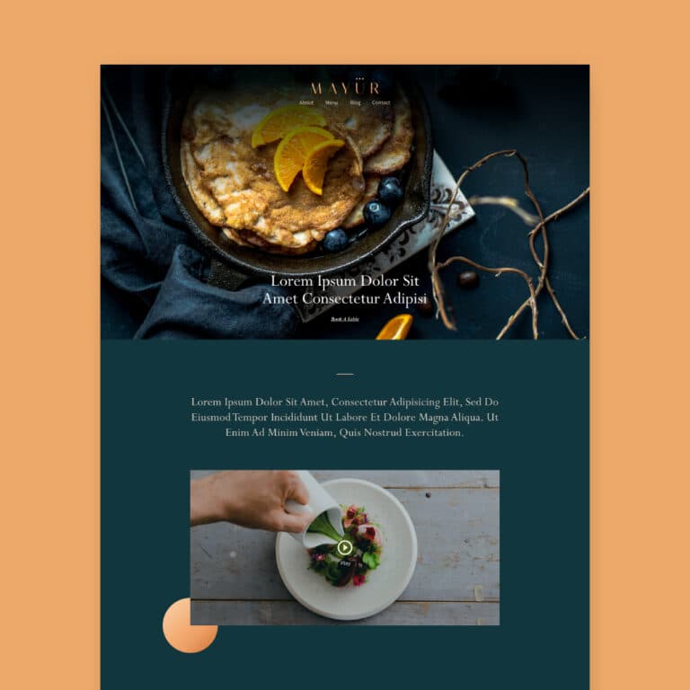 Luxury Restaurant
